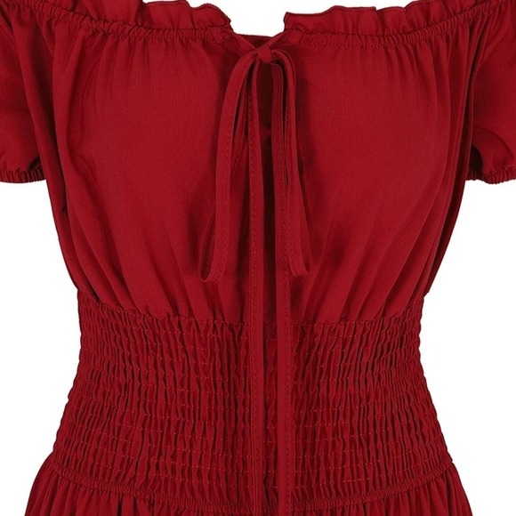 Renaissance style pesant dress - Picture 4 of 5